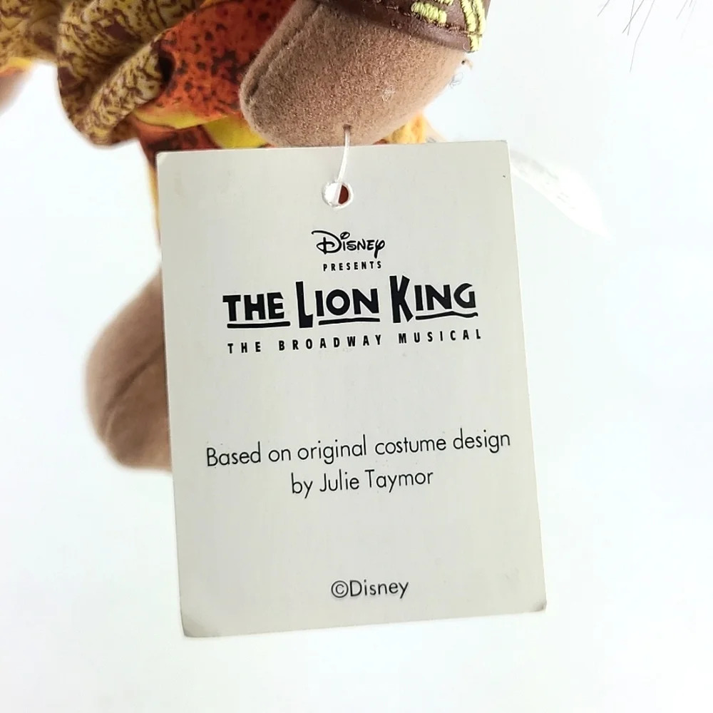 DISNEY The Lion King Simba Broadway Stuffed Toy & 1000 Stickers Activity Book - Picture 6 of 15